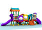 Middling Size Kids Plastic Playground Equipment For Grassland 7CBM Volume